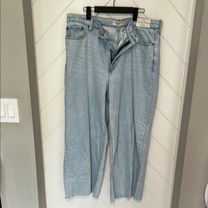 Abercrombie & Fitch Light Wash High Rise Jeans